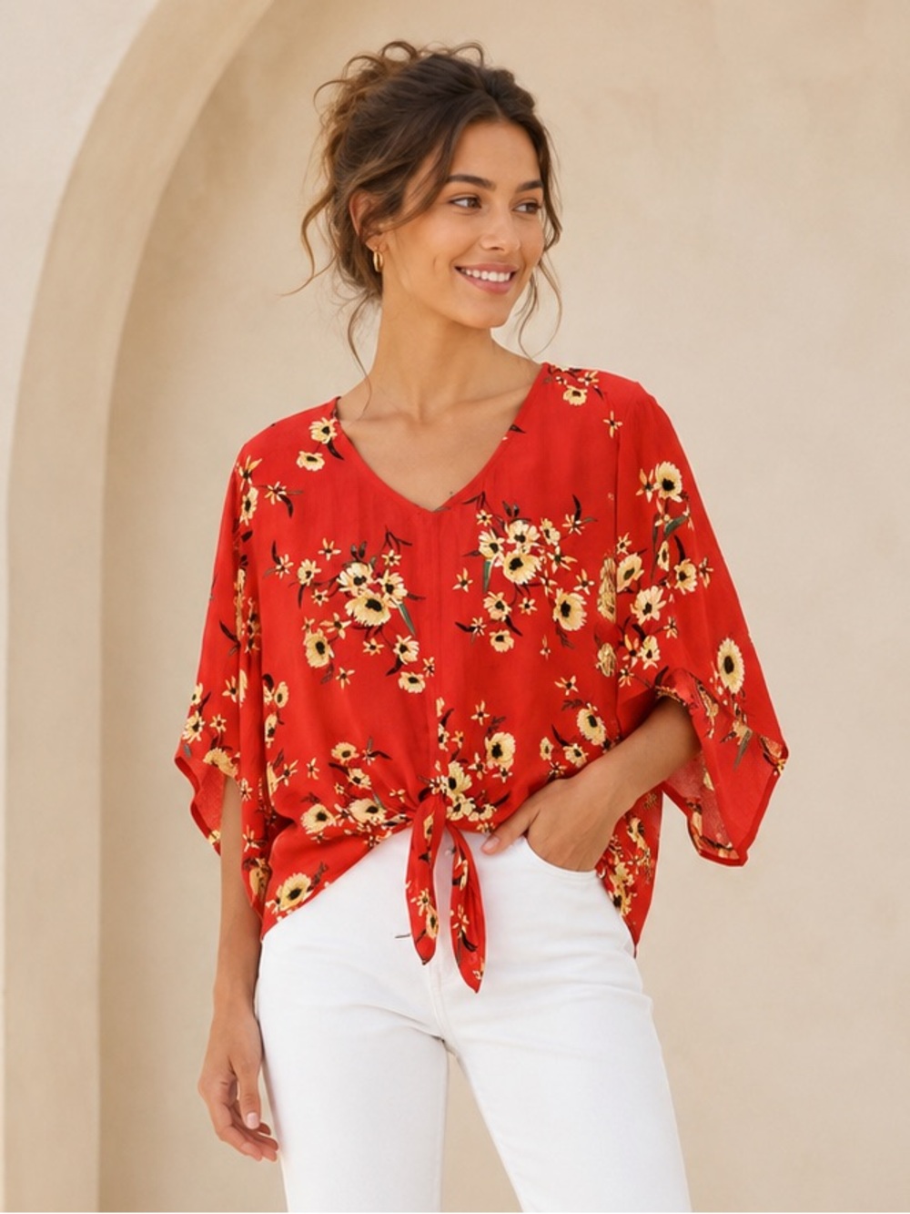 🎉5 for $45🎉 Style & Co top blouse shirt size M